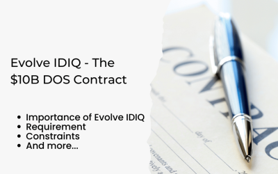 EVOLVE IDIQ – The $10B DOS Contract