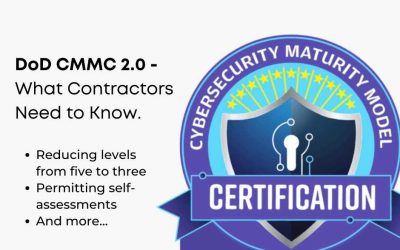 DoD CMMC 2.0: What Contractors Need to Know.